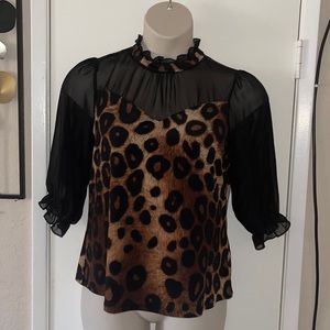 Zero 2 Eight. Leopard Top